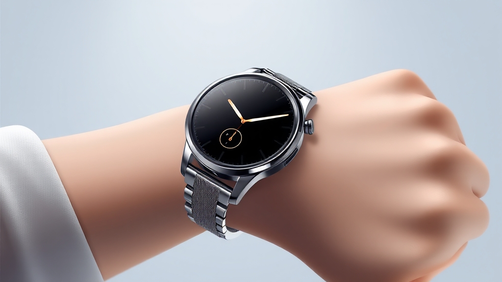 메탈 스트랩 종류 & 특징 비교 (illustration 스타일)