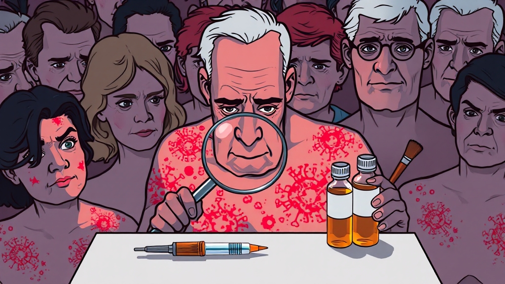 대상포진이란? (cartoon 스타일)