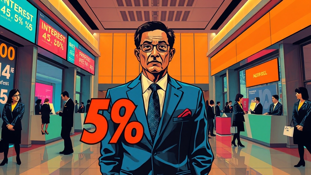 파킹통장 선택 시 고려사항 (popart 스타일)