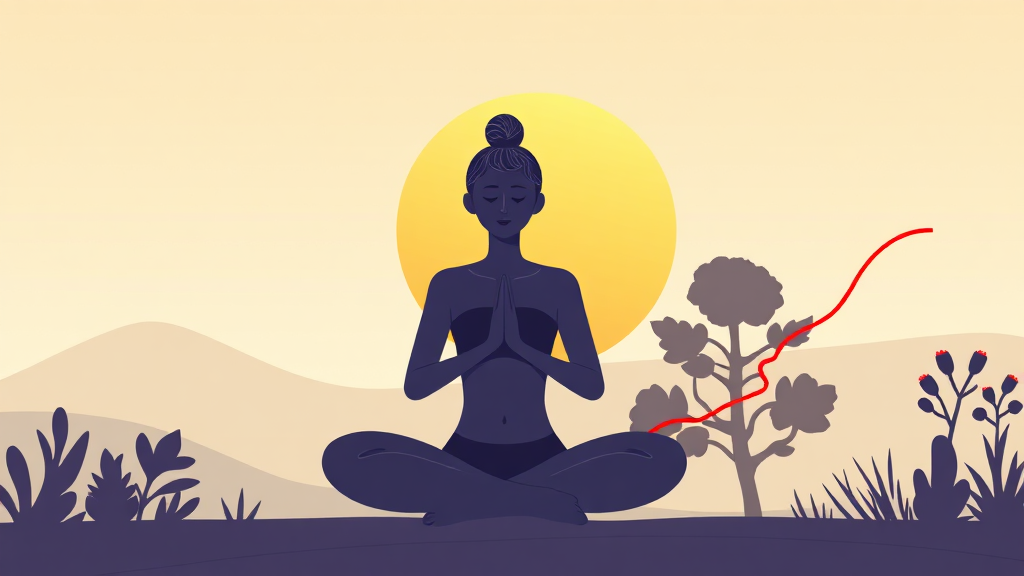 아침 운동, 혈당 관리 효과 (illustration 스타일)