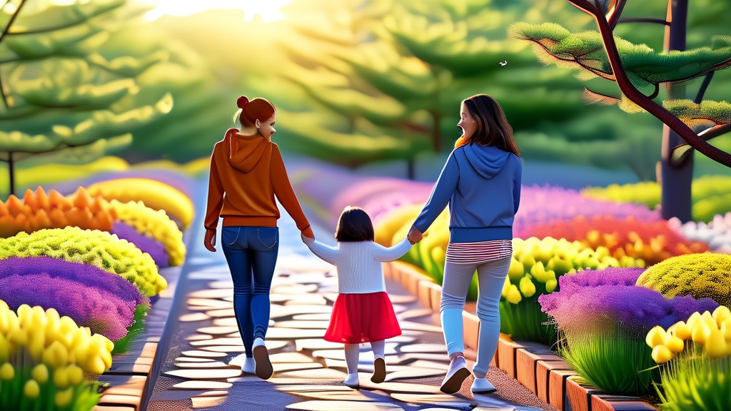 계절별 테마 여행: 봄꽃부터 가을 단풍까지, 놓치지 마세요! (realistic 스타일)
