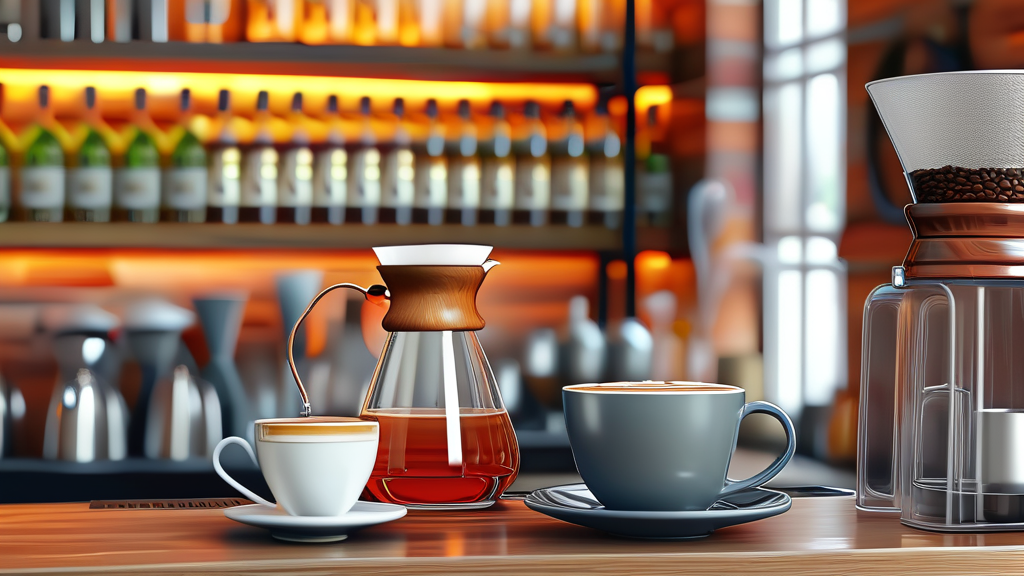 나에게 맞는 바리스타 교육기관 선택 가이드 (realistic 스타일)