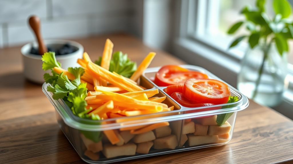 다이어트 도시락, 왜 필요할까요? (realistic 스타일)