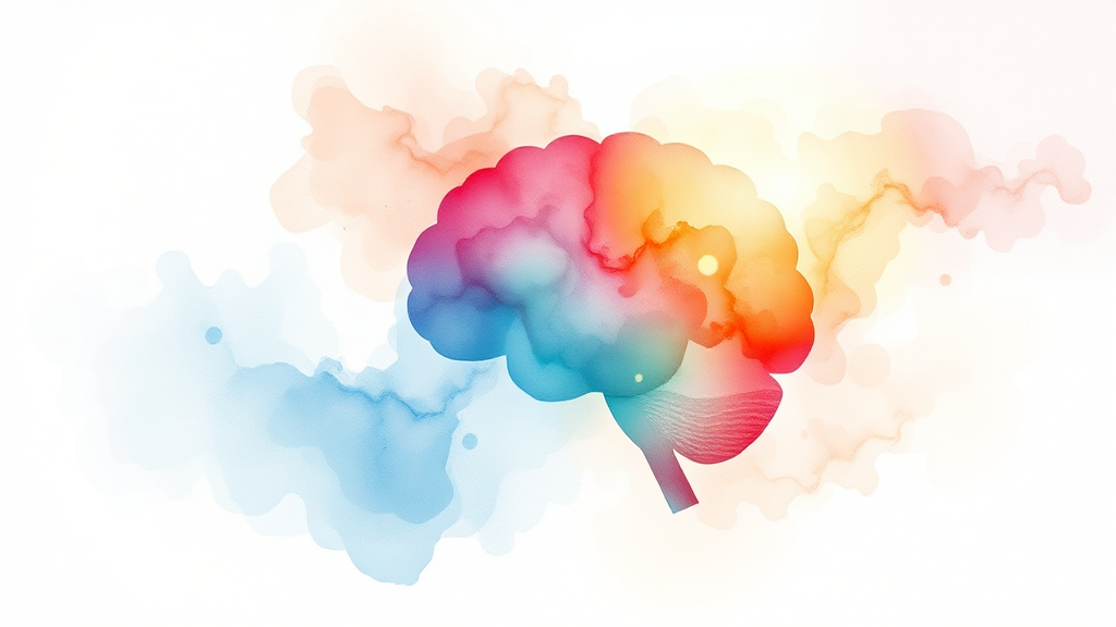 AI 자격증 종류별 비교 (watercolor 스타일)