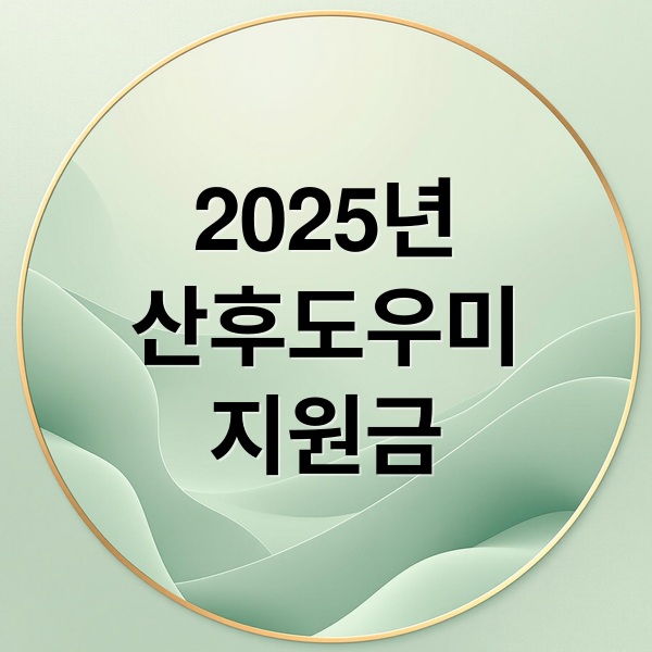 2025년
산후도우미
지원금 (산후도우미 정부지원)