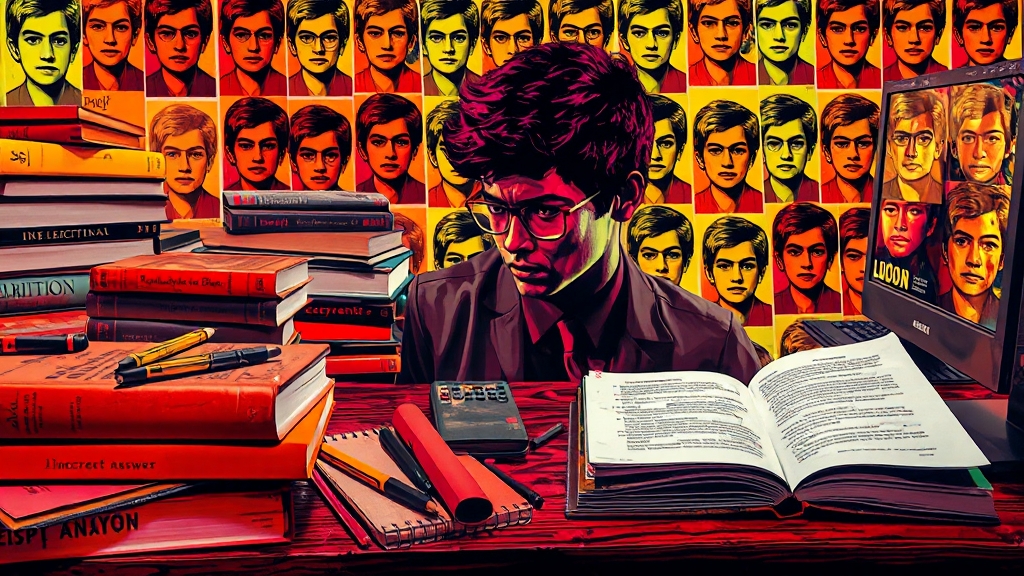 필기시험, 어떻게 준비해야 할까요? (popart 스타일)