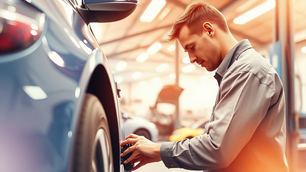 서비스센터, 왜 가야 할까? (watercolor 스타일)