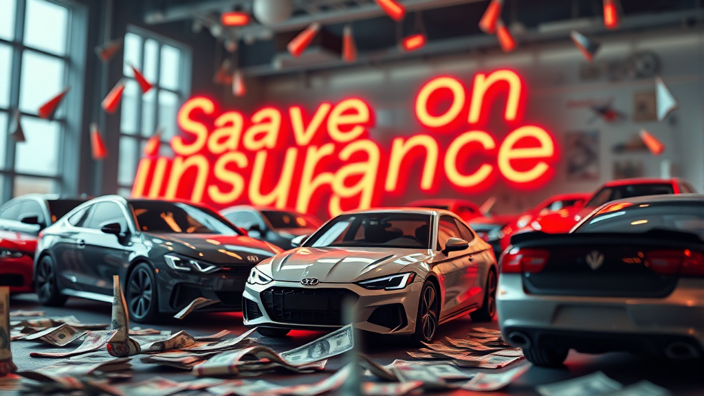 보험료 절약 꿀팁 대방출 (realistic 스타일)