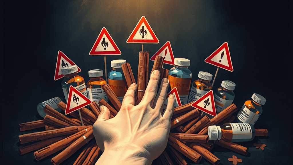 계피, 이런 점은 주의하세요! (illustration 스타일)