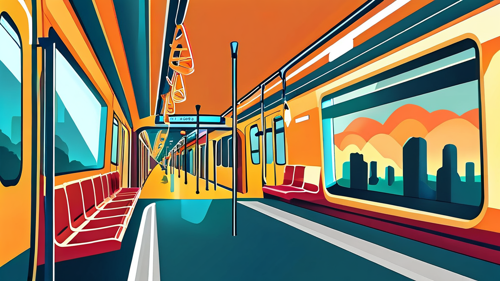 기후동행카드 이용 시 주의사항 및 팁 (illustration 스타일)