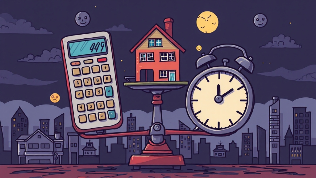 재건축 초과이익 환수제, 문제점은? (cartoon 스타일)