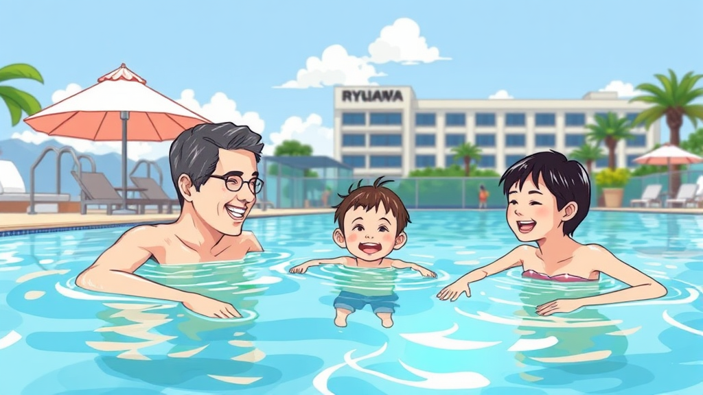 12월 오키나와 여행 준비 (illustration 스타일)