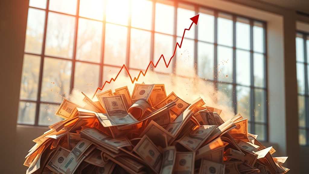 정책 및 금리, 영향은? (realistic 스타일)