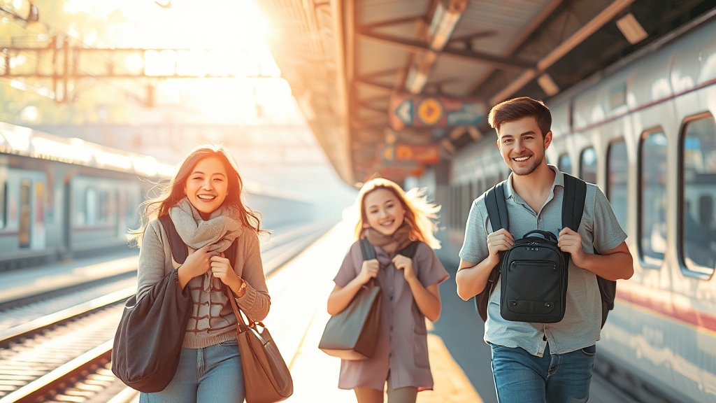 여행/관광지 (watercolor 스타일)