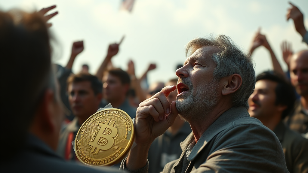 비트코인 투자, 심리를 넘어선 전략은? (realistic 스타일)