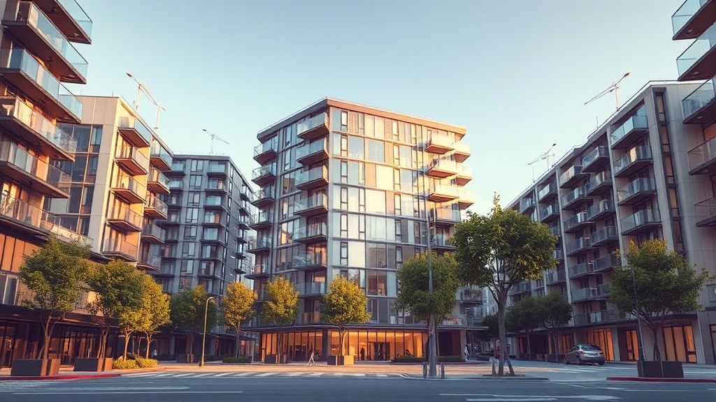 오피스텔 수요, 왜 늘까? (realistic 스타일)