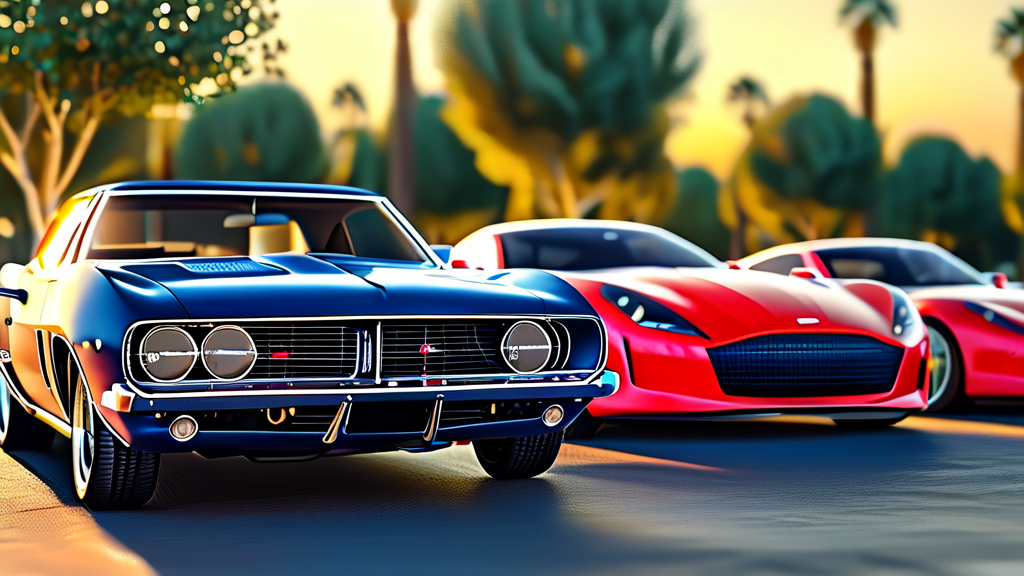 렌터카 번호판, 장점과 단점 파헤치기 (realistic 스타일)