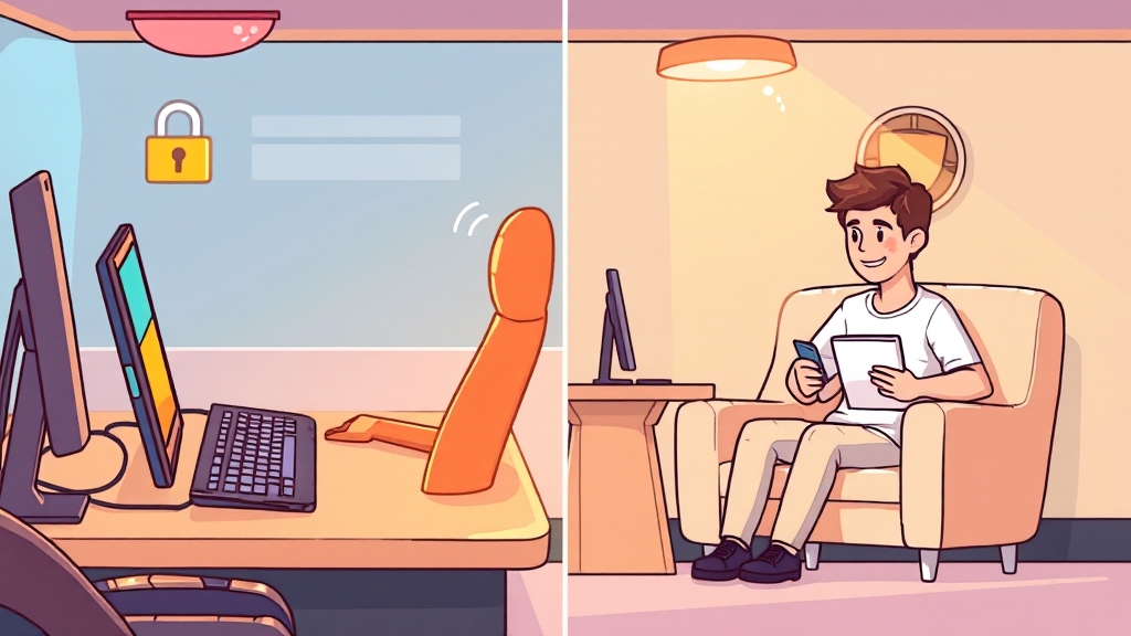 재발급 방법, 온라인 vs 오프라인 (cartoon 스타일)