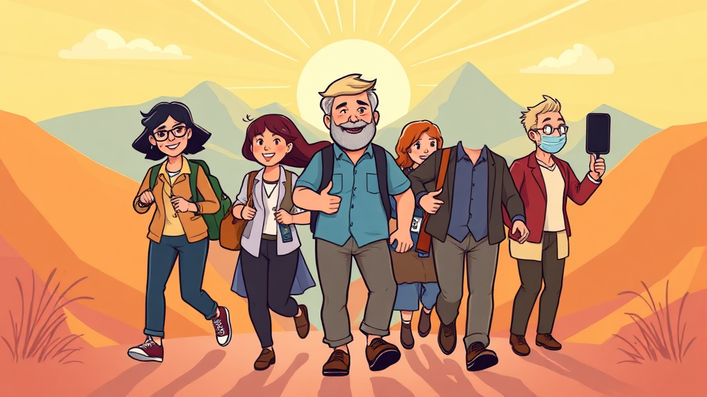 중장년층의 직무 경험 지원 이미지