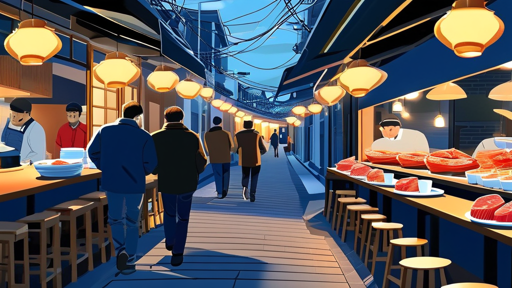 전현무와 함께한 영등포 뒷골목 투어 (realistic 스타일)