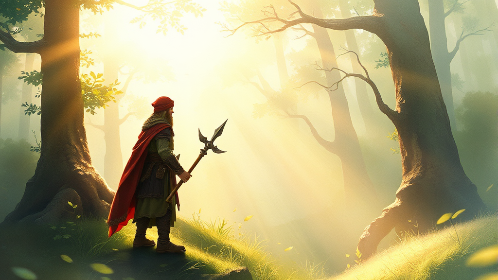 초반 레벨업 및 성장 전략 (watercolor 스타일)