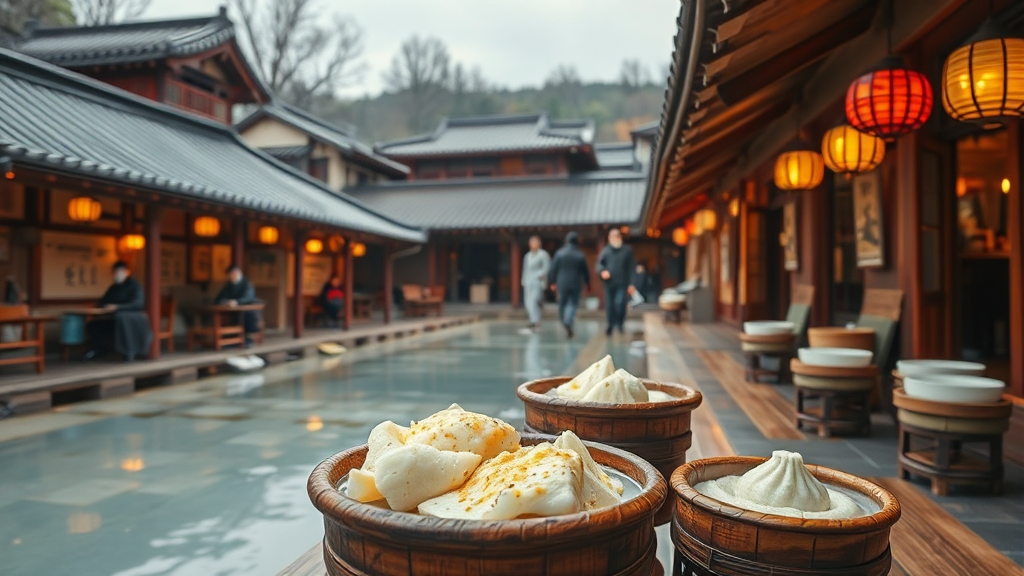 주변 맛집 & 즐길 거리 (realistic 스타일)