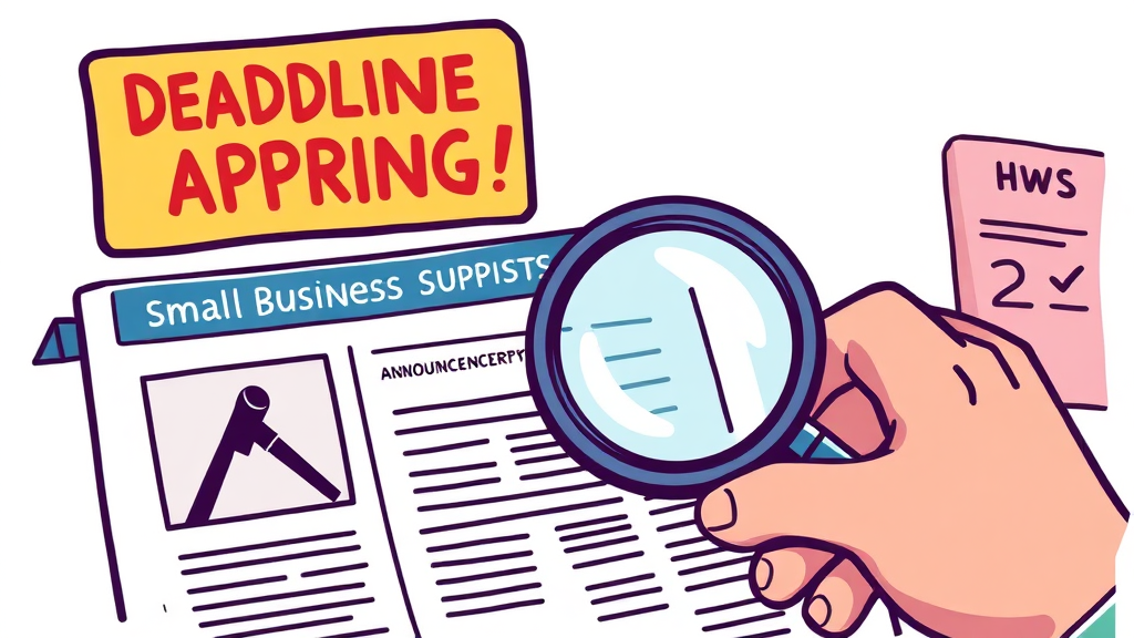 신청 기간, 놓치지 마세요! (cartoon 스타일)