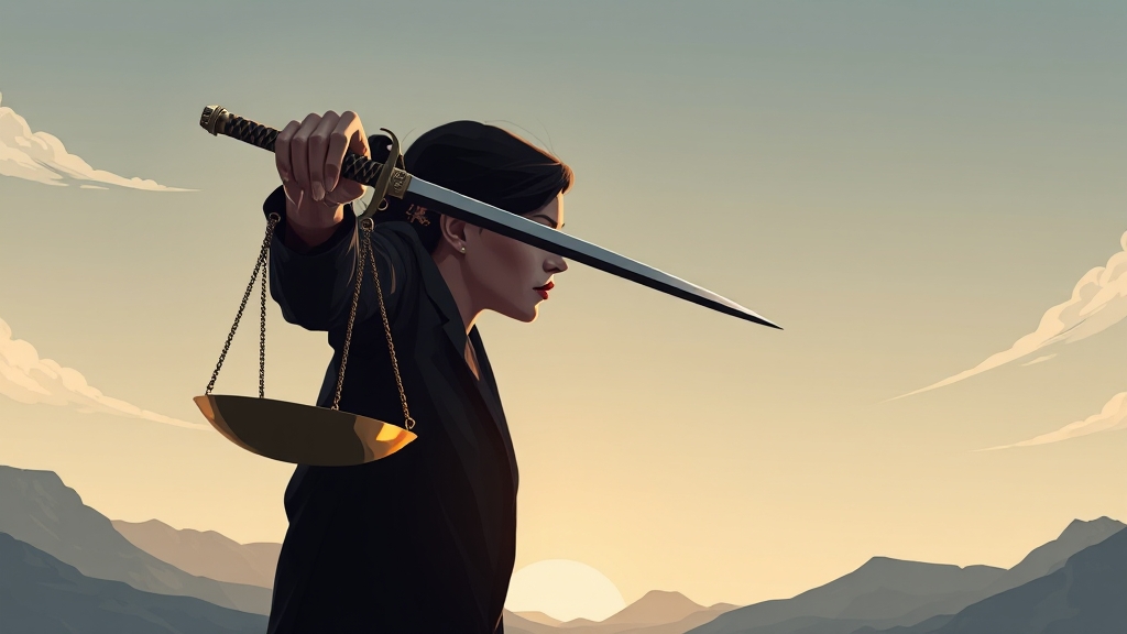 검찰개혁 패키지 발의 배경 (illustration 스타일)