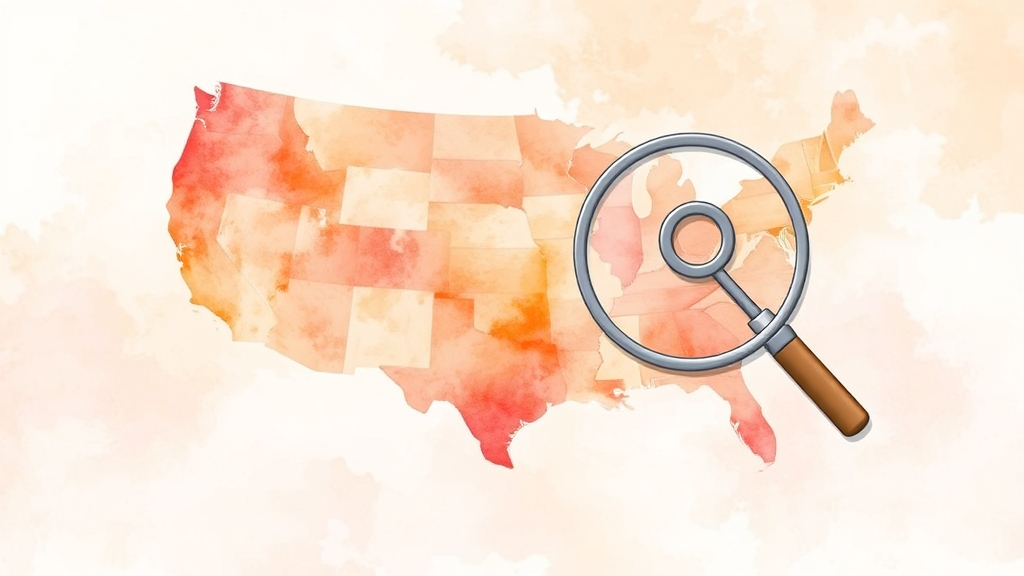 지역별 채용 정보 검색 노하우 (watercolor 스타일)