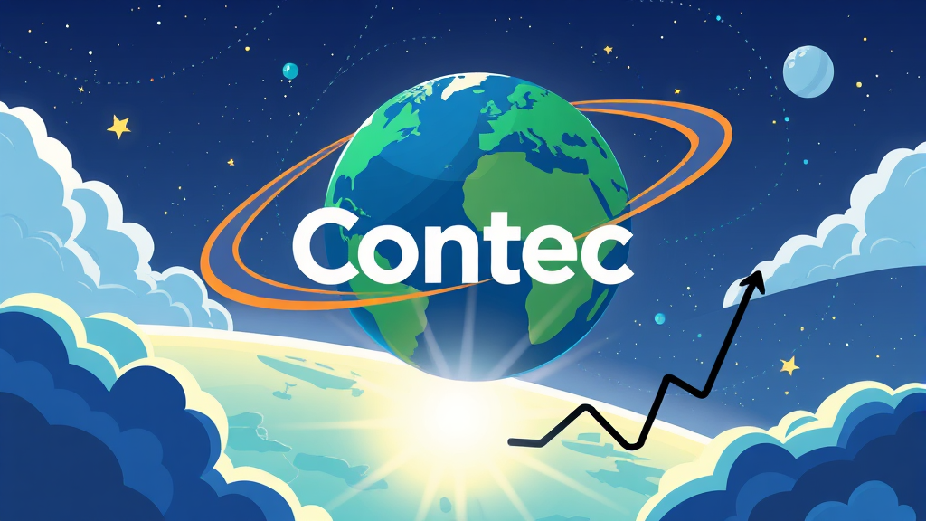 컨텍, 실적은 어때? (cartoon 스타일)