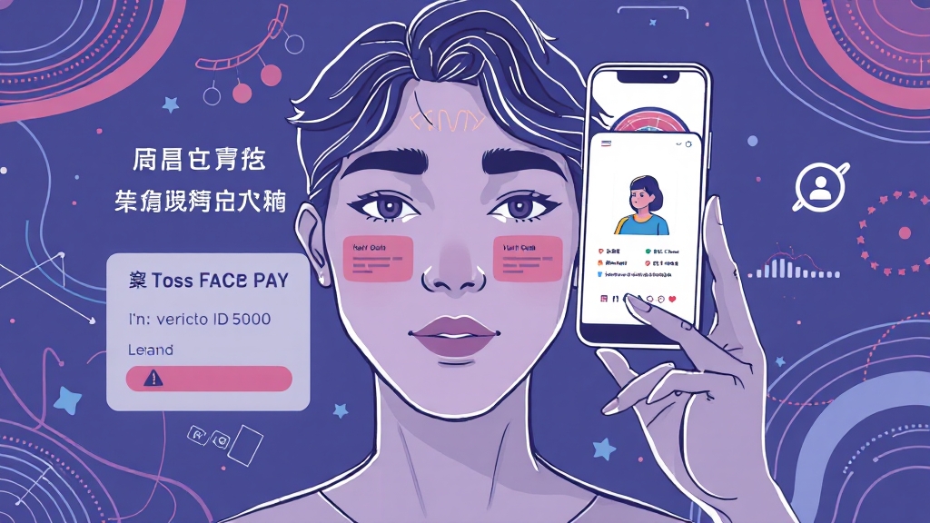 페이스페이, 간편 등록 (illustration 스타일)