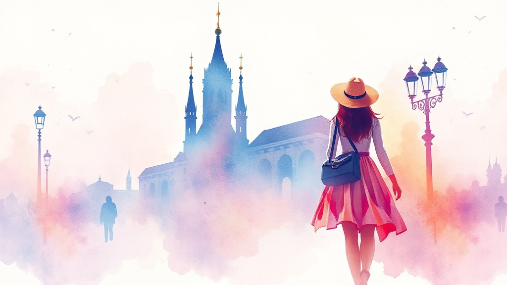 자기표현으로서의 여행 (watercolor 스타일)