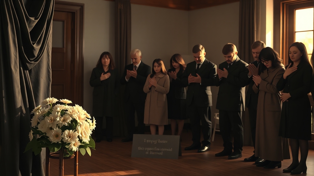 장례식장 관련 추가 정보 (realistic 스타일)