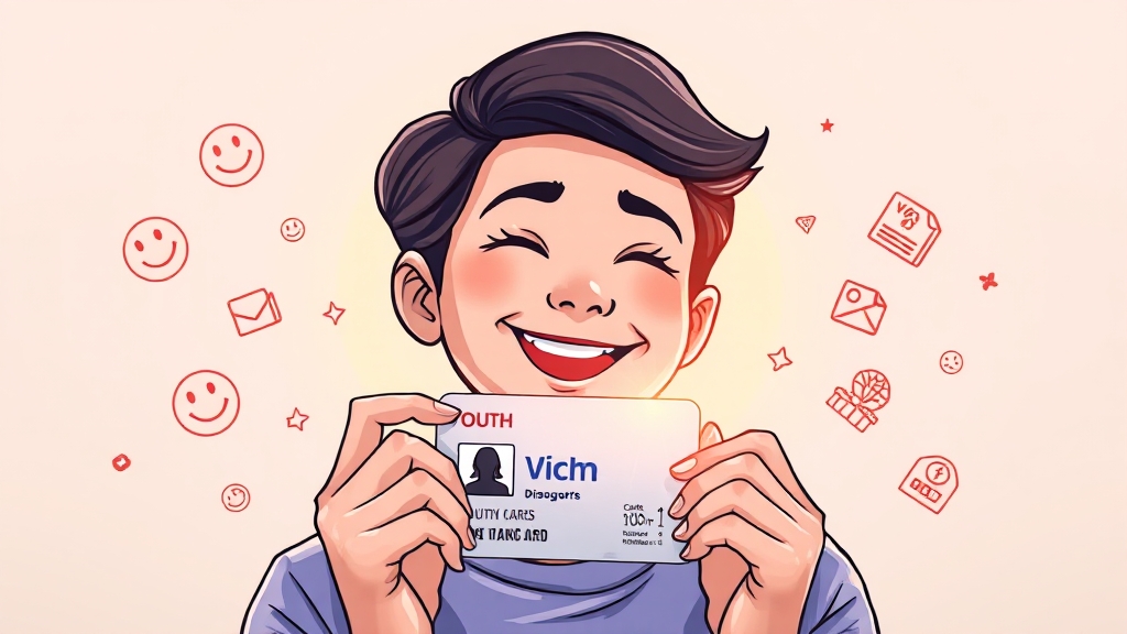 청소년증, 무엇일까요? (illustration 스타일)