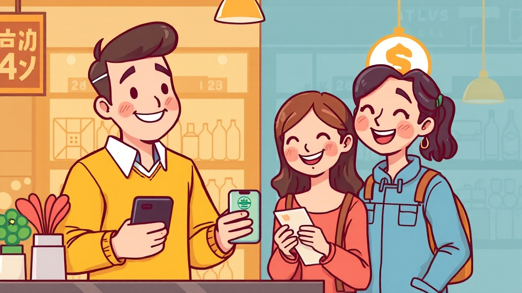 서울페이, 똑똑하게 사용하세요! (cartoon 스타일)