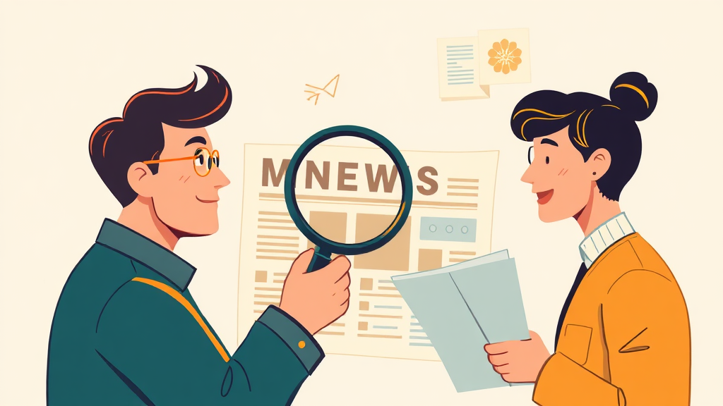 주요 뉴스 한눈에 보기 (illustration 스타일)