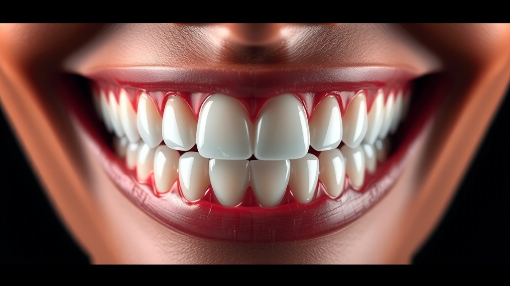 임플란트 시술 방법과 추가 비용 (realistic 스타일)