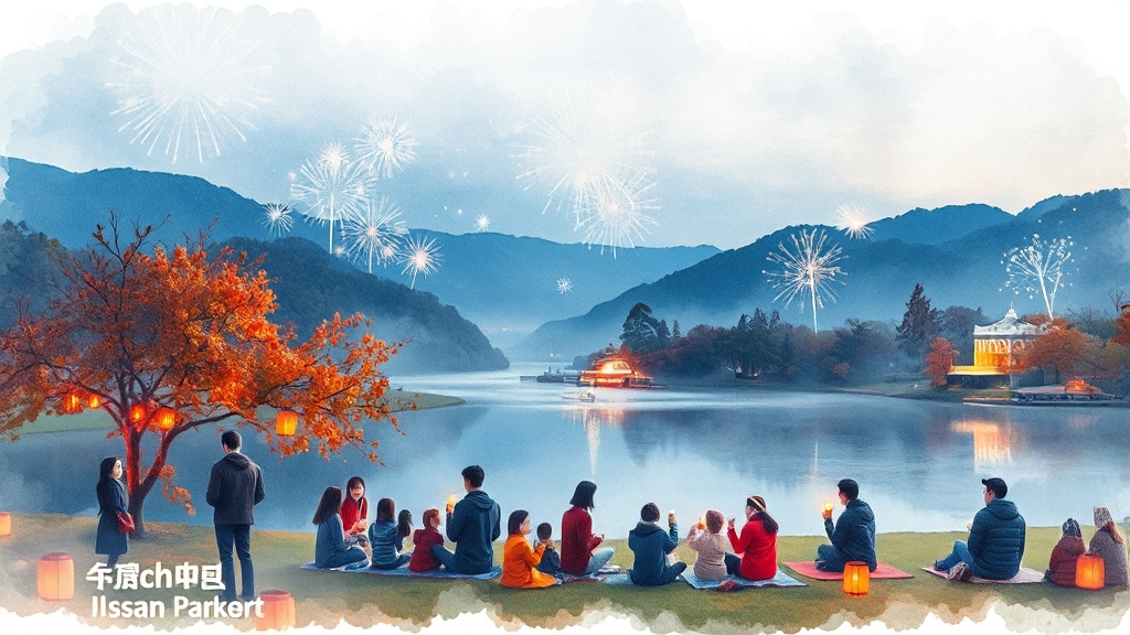 축제, 왜 특별할까? (watercolor 스타일)