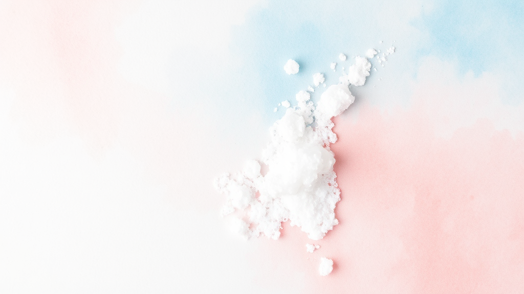 베이킹소다 vs 워싱소다 (watercolor 스타일)