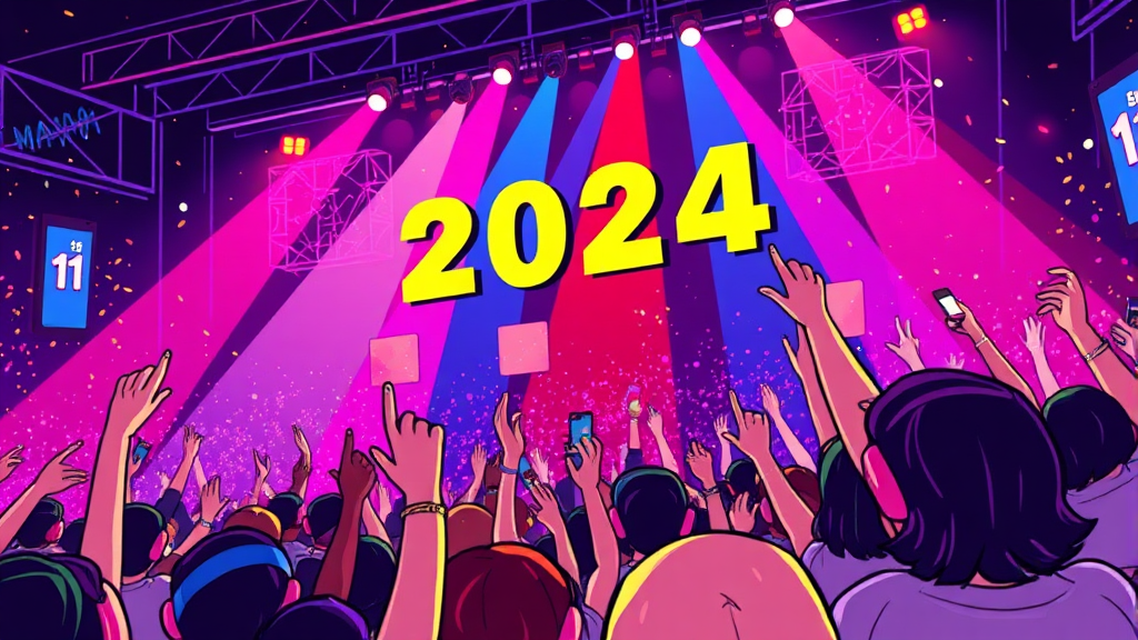 2025 MAMA 화려한 무대 다시보기 (cartoon 스타일)