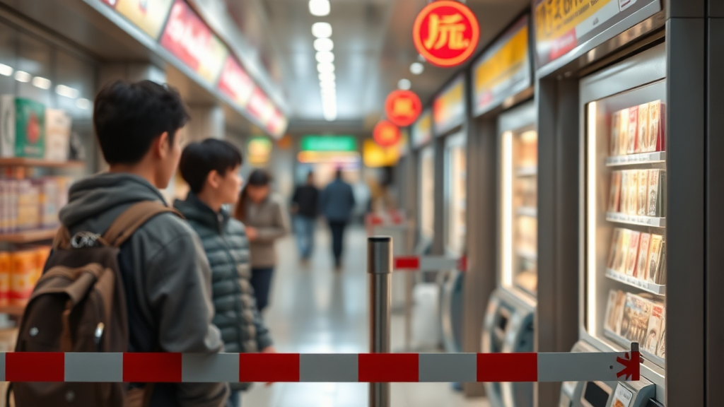 미이행 시 제재 및 과태료 (realistic 스타일)