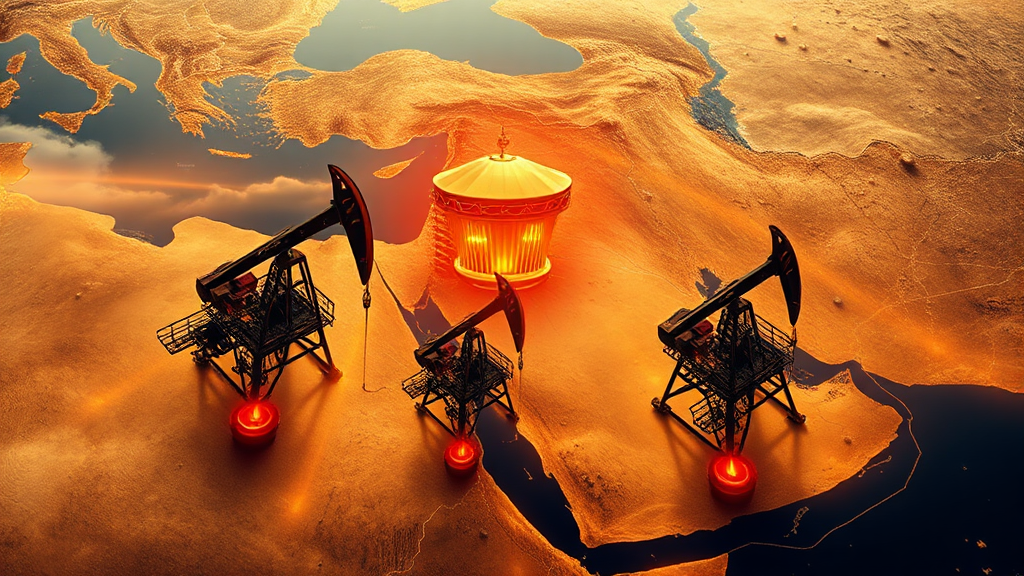 에너지 위기 속 석유 및 정유 관련주 투자 기회 (realistic 스타일)