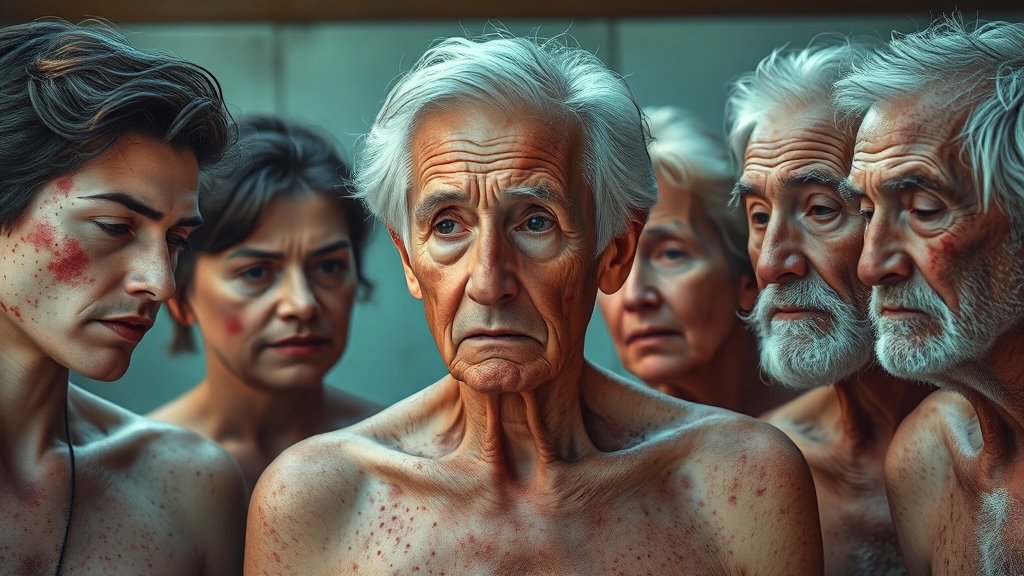 땀띠, 왜 생기는 걸까요? (realistic 스타일)