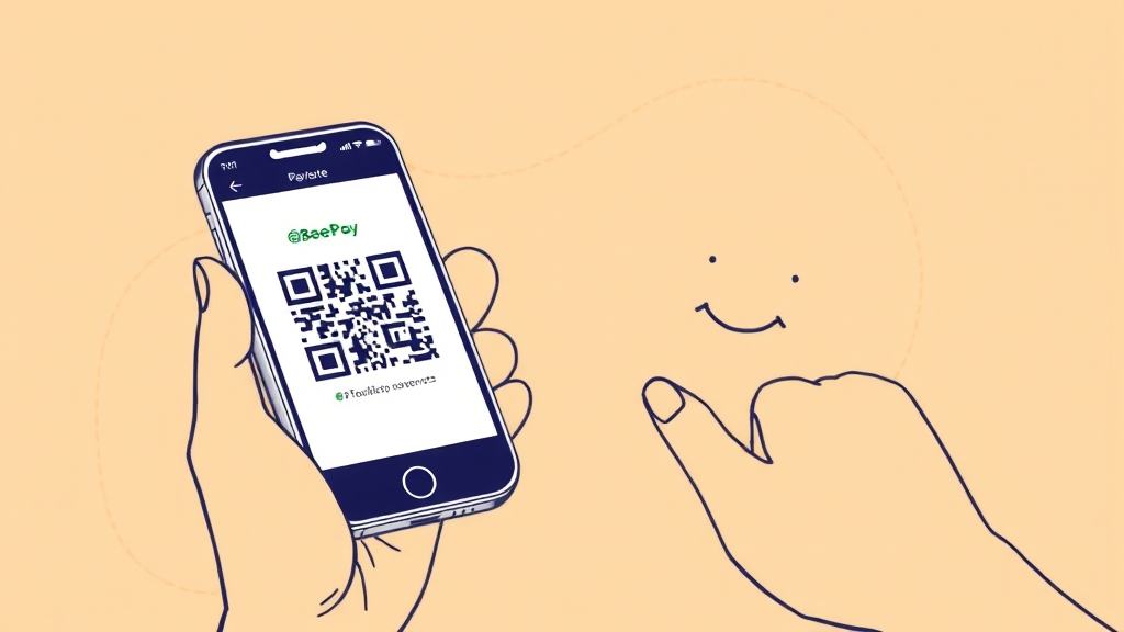 비플페이, 지금 시작하세요! (illustration 스타일)