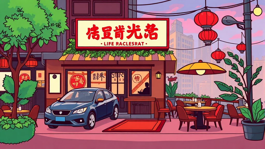 밍글스 방문 시 알아야 할 주차 정보 (cartoon 스타일)