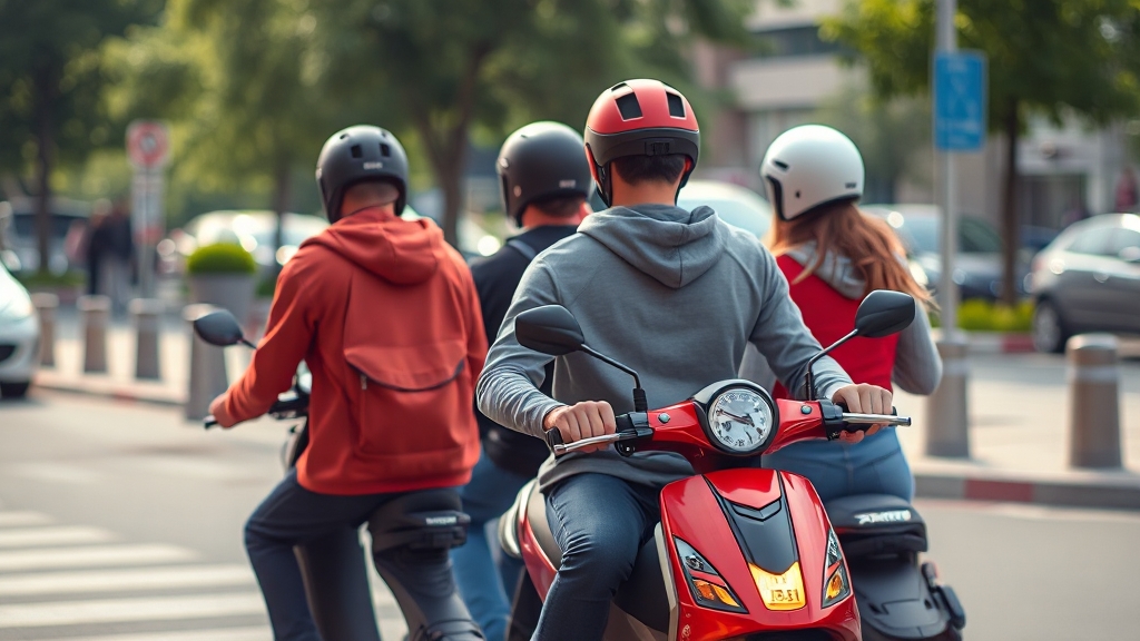 킥보드 사고, 얼마나 심각할까? (realistic 스타일)