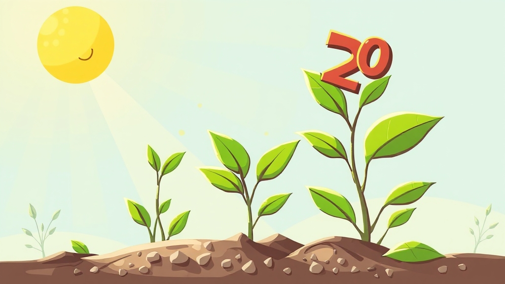 20대 재테크: 종잣돈 마련 (cartoon 스타일)