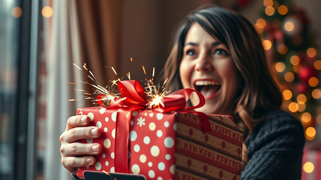 특별한 선물을 위한 아이디어 (realistic 스타일)