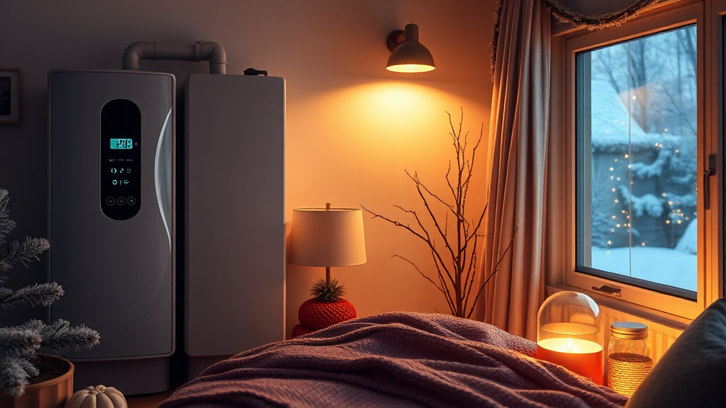 실내 온도 유지 및 조절법 (realistic 스타일)