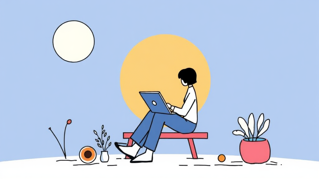 평생교육바우처, 이것만은 꼭 알아두세요! 유의사항 (illustration 스타일)